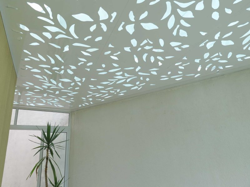 Sombra em Cobertura – Design Alpinea, na cor branca