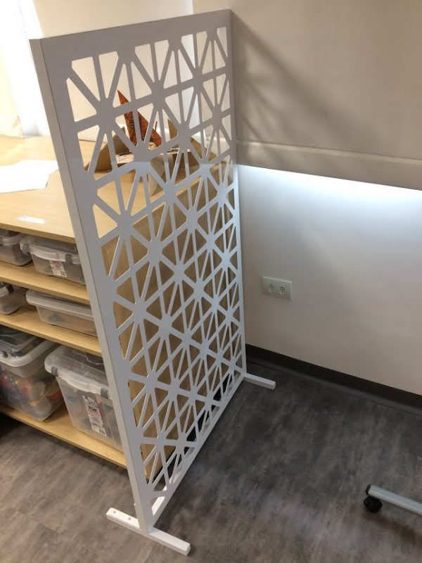 Divisória para Sala – Design Equilibrium, na cor branca